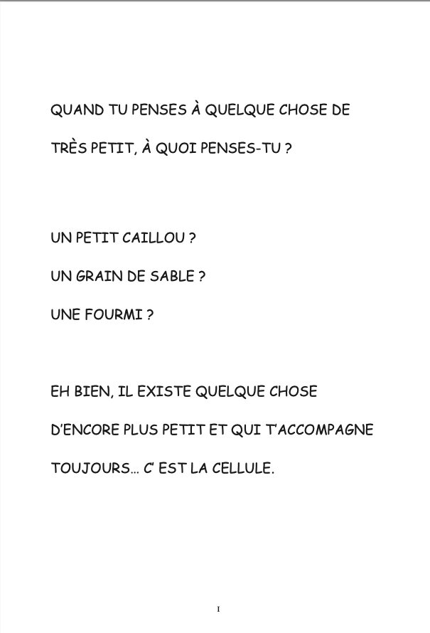 LA CELLULE